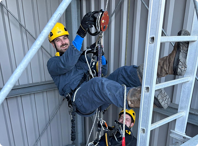 Ontruimingsoefening met observatie en evaluatie