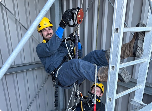 Ontruimingsoefening met observatie en evaluatie